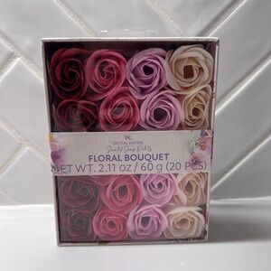 Floral Bouquet bath scented soap petals